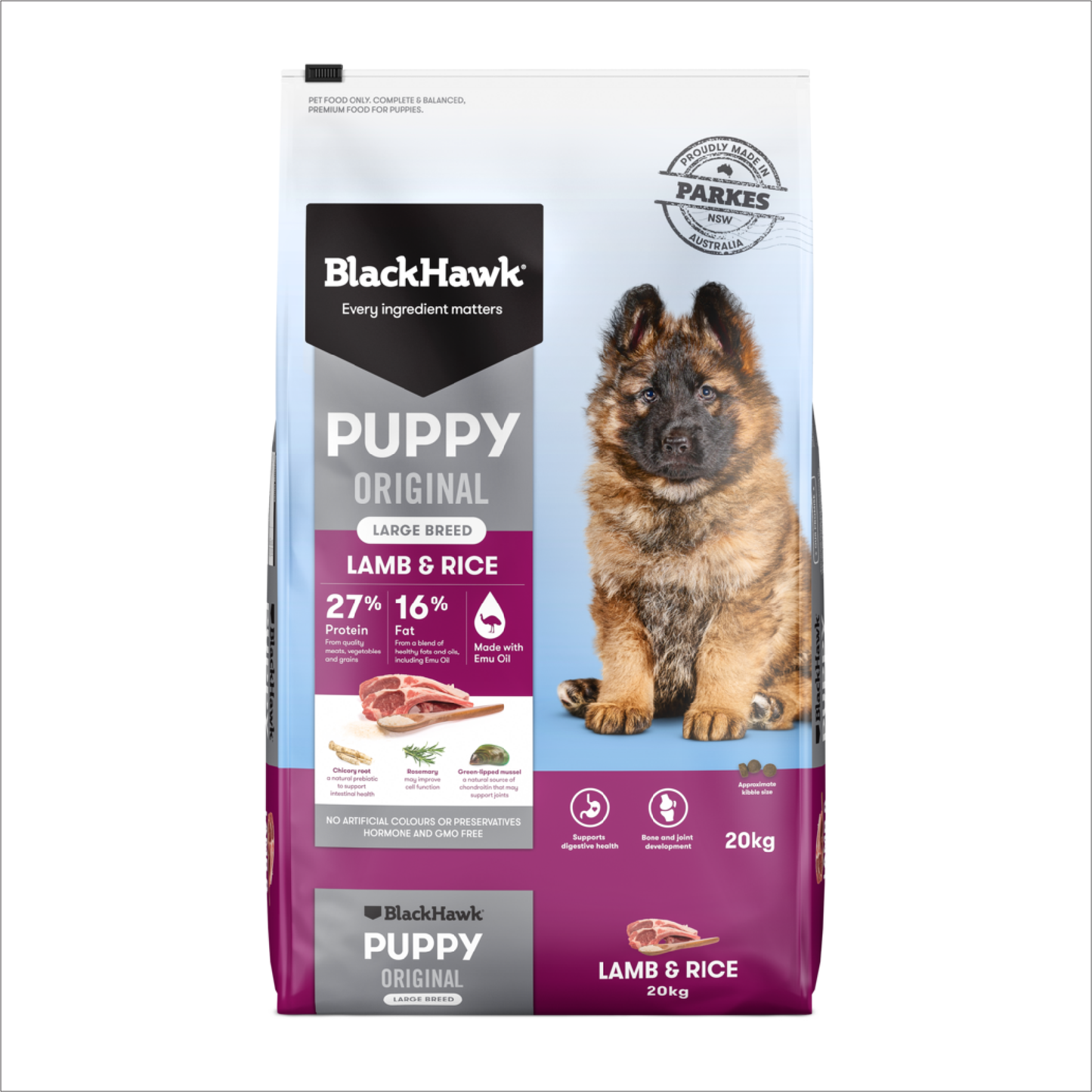 Black Hawk Original Lamb and Rice for Large Breed Puppies