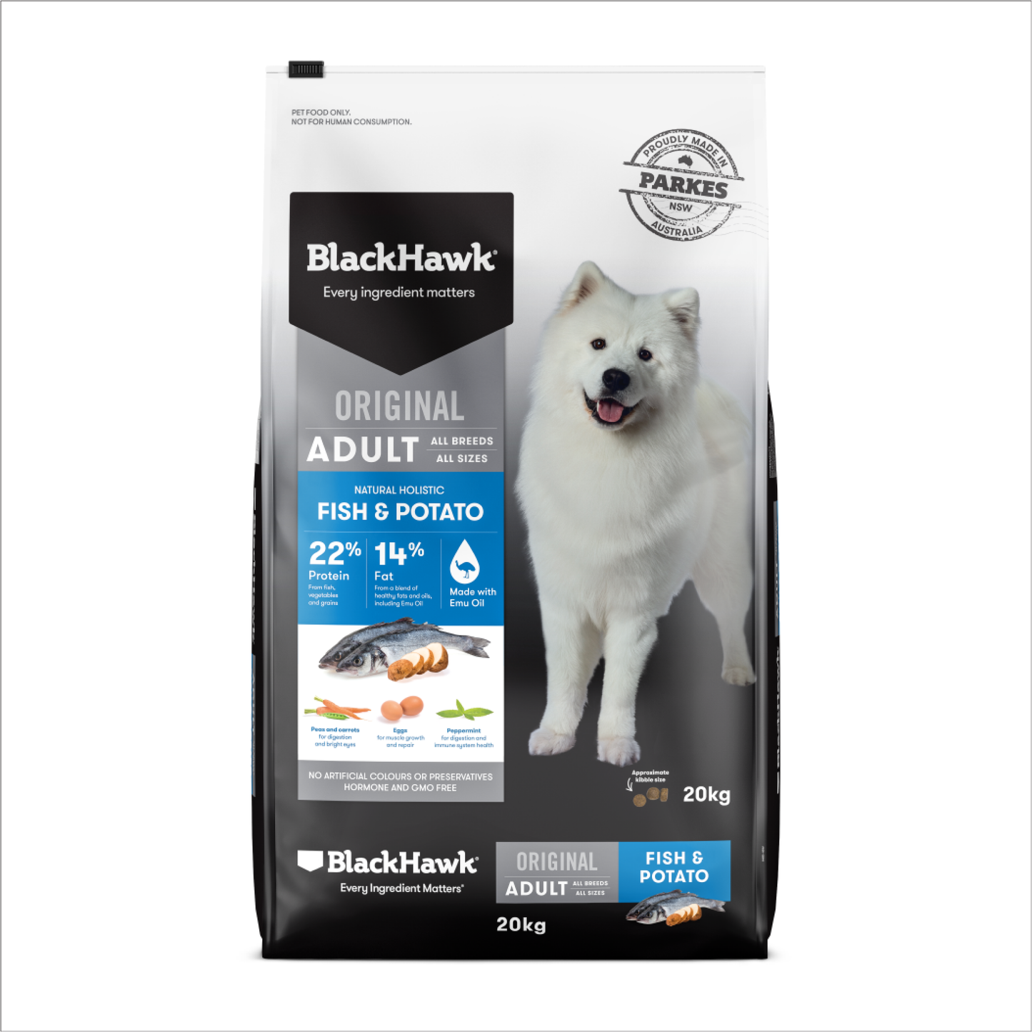Black Hawk Fish and Potato
