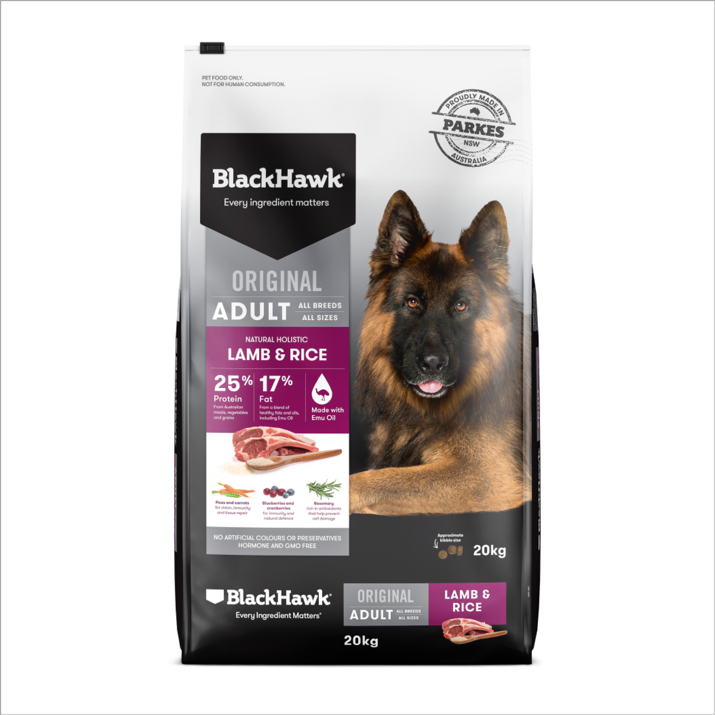 Black Hawk Lamb and Rice