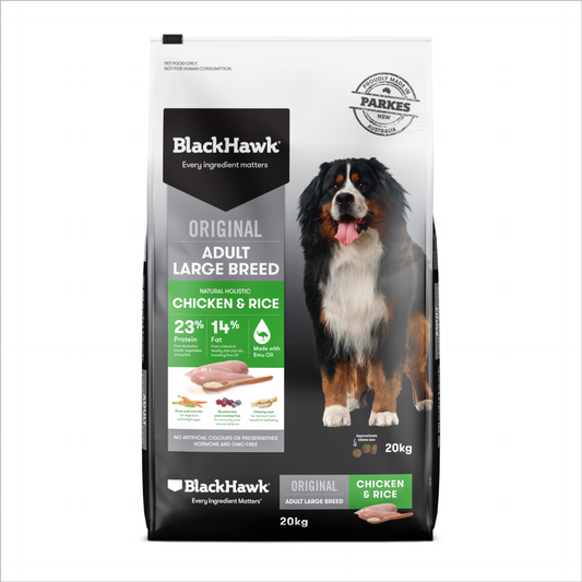 Black Hawk Large Breed Chicken and Rice