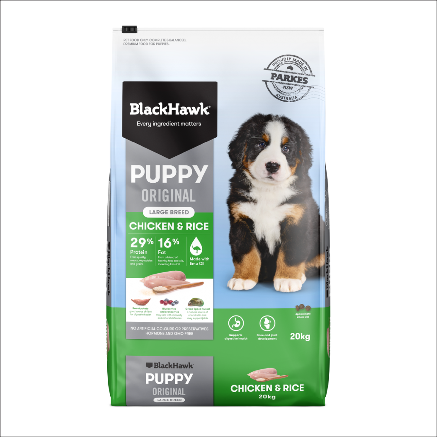Black Hawk Original Chicken and Rice for Large Breed Puppies