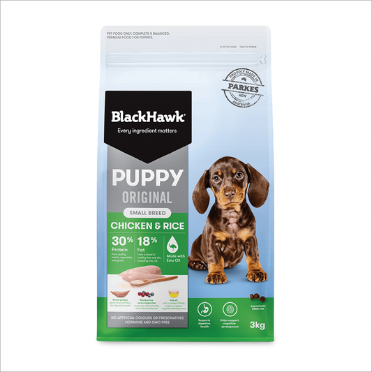 Black Hawk Original Chicken and Rice for Small Breed Puppies